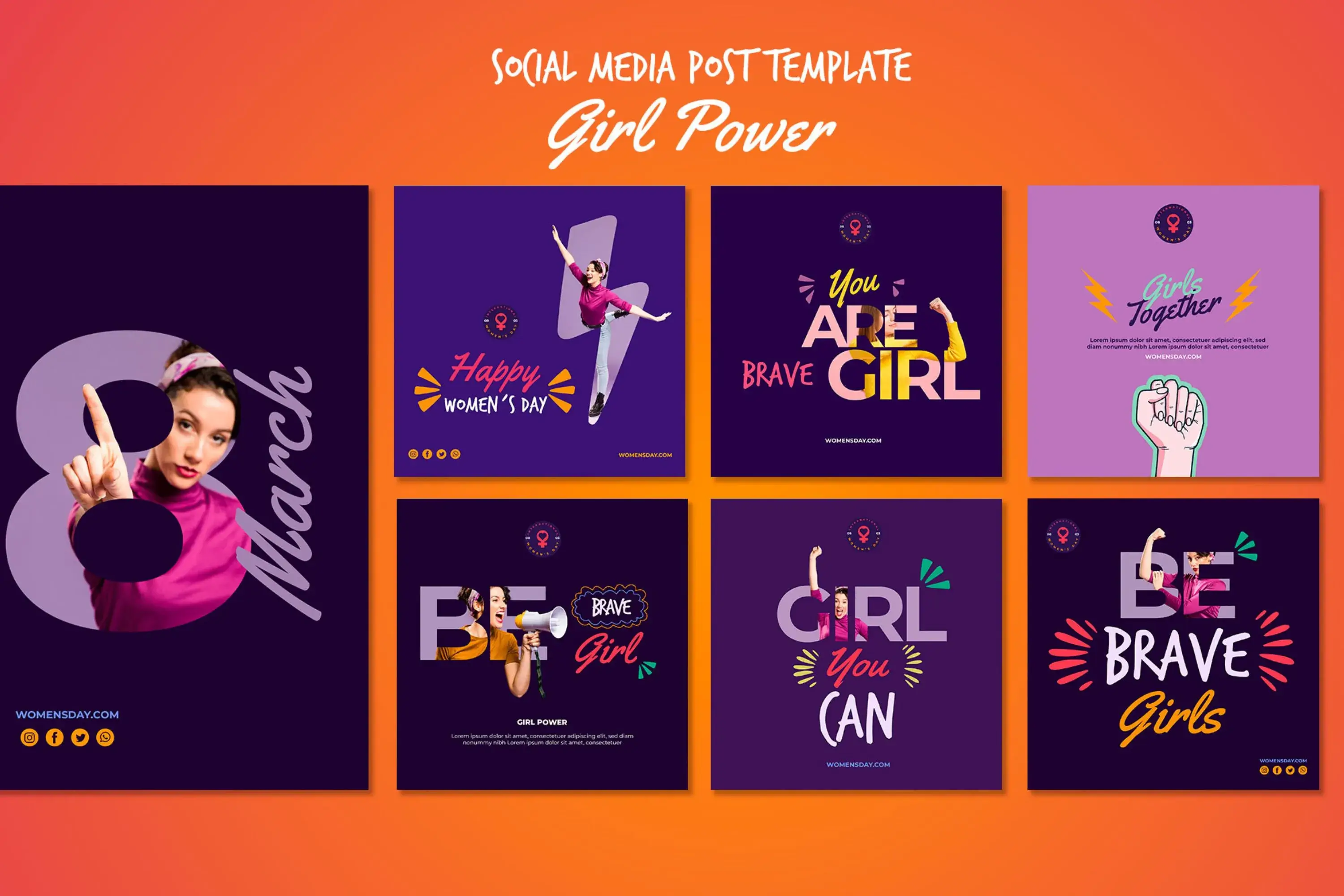 E-commerce promo cards